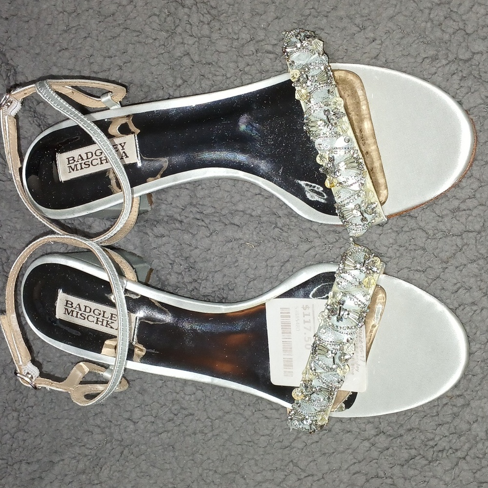 Badgley Mischka Tanessa beaded shoe
